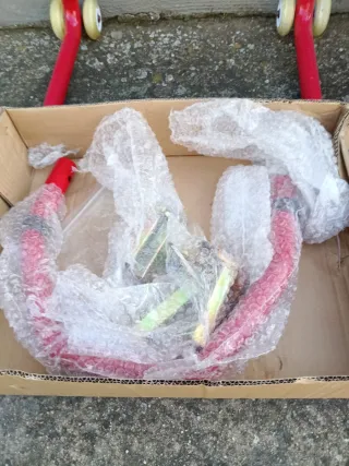 Soporte Moto Rojo Nuevo