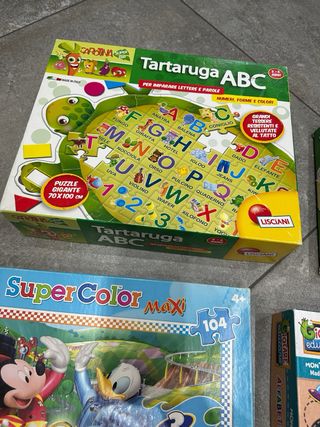 Lotto giochi educativi Clementoni 3+ anni