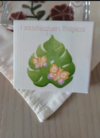 Sottobicchieri Thun tropicali
