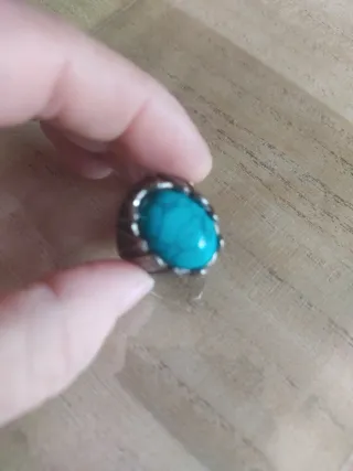 Anello uomo acciaio misura 21