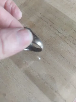 Anello uomo acciaio misura 21