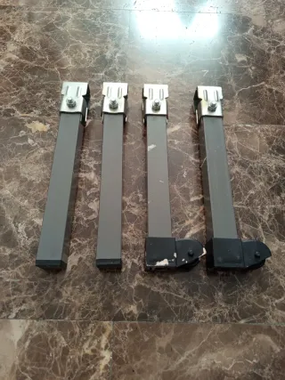 Juego 4 Patas Cama Somier Metal