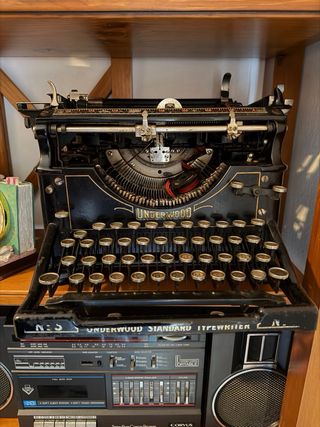 Máquina de escribir Underwood Antigua