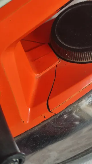 Plancha Vintage Magefesa Naranja