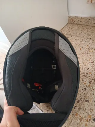 Casco de moto integral NZi Negro