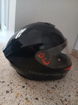 Casco de moto integral NZi Negro