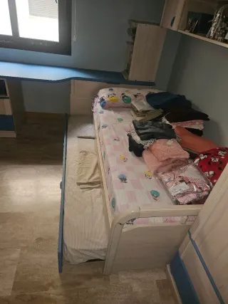 Dormitorio juvenil completo