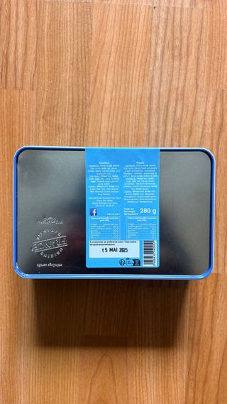 Caja de galletas vacía Rochefort-en-Terre