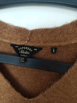 Vestido Superdry Talla XS Marrón