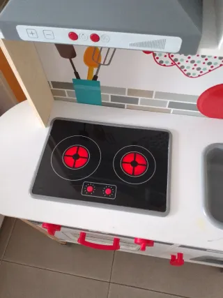 Cocina de madera para niños