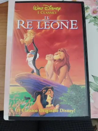 Cassetta VHS Il Re Leone Walt Disney Classici