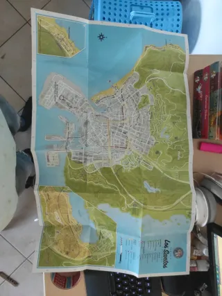GTA V PS3 con mappa e manuale