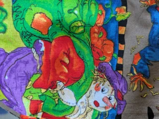 Tessuto Patchwork Halloween