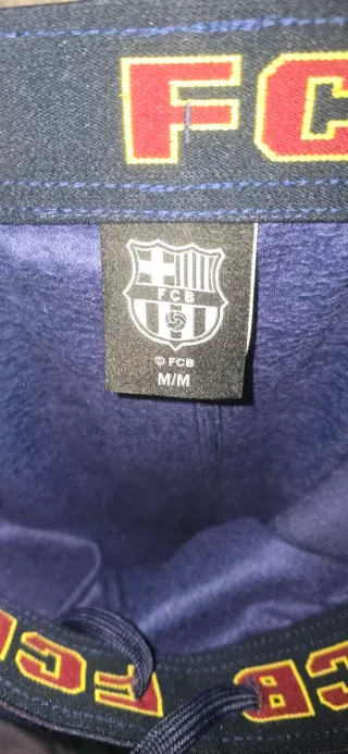 Pantalones FC Barcelona Azul talla M