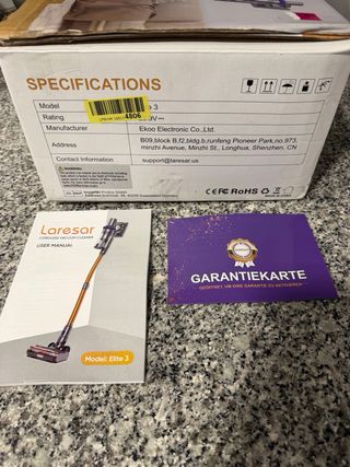 Aspirador Laresar Elite 3 Inalámbrico