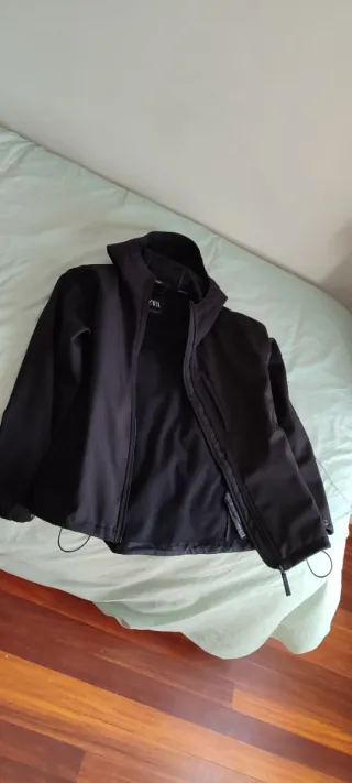 Chaqueta Hombre ZARA Negra Poco Uso