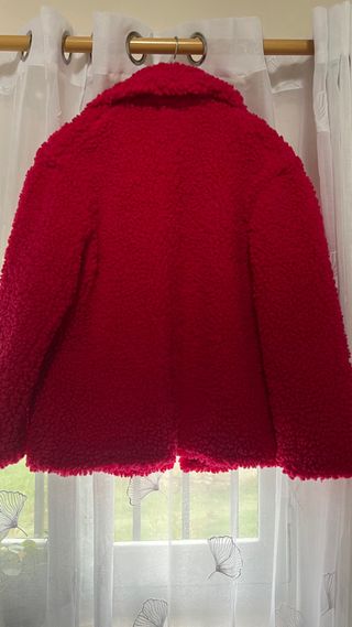 Abrigo UGG Teddy Fucsia Talla S