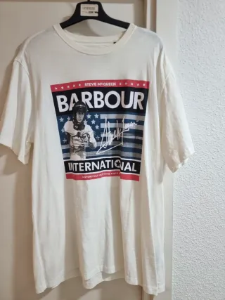 Camiseta Barbour Steve McQueen Talla XL