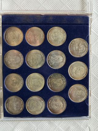 Monedas FC Barcelona Plata Colección