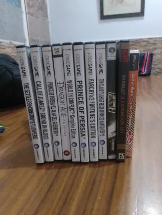 Lote Juegos PC DVD ROM