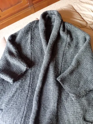 Cardigan KOOKAI Lana Talla Única Gris