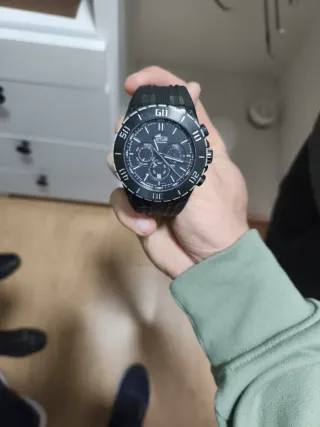 Reloj Lotus Cronógrafo Negro