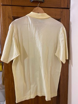 Polo giallo America Vespucci vintage