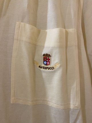 Polo giallo America Vespucci vintage