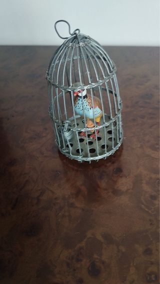 Jaula decorativa para perdiz