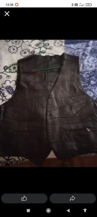 Chaleco de piel mujer