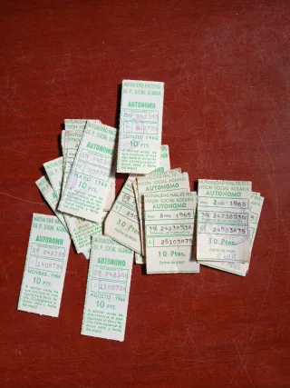 Sellos Mutualidades Agraria 1964-1970