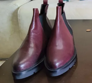 Botines Burdeos Mujer