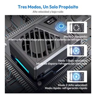 Ventilador Ulanzi Cámara Resorte