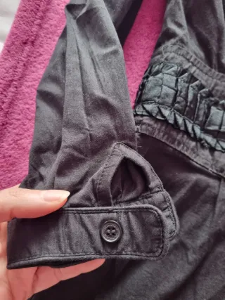 Blusa Almatrichi T36 manga 3/4 cruzada