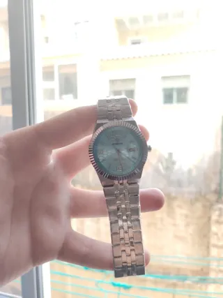 Reloj BINBOND Hombre Azul y Plateado