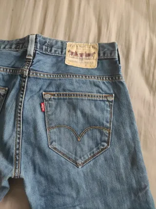 Levi's Jeans Azules 504 Talla: W30 L34 (Vintage)