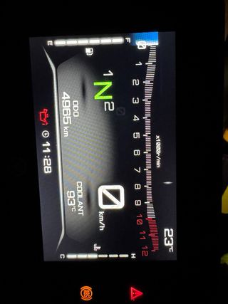 Yamaha MT-07 2023 Negra y Verde