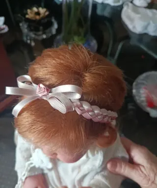 Diadema artesanal hecha a mano