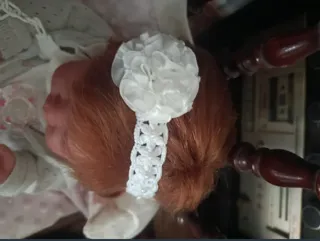 Diadema artesanal hecha a mano