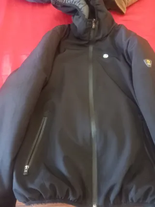 Cappotto uomo nero usato pochissimo