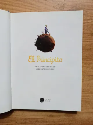 LIBRO EL PRINCIPITO. LOS PLANETAS DEL TIEMPO