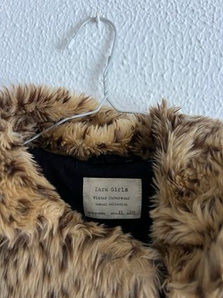 Chaleco pelo sintético Zara