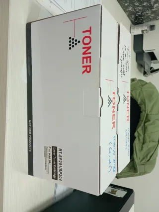 Impresora Ricoh SP 201N y 3 cartuchos tinta negra