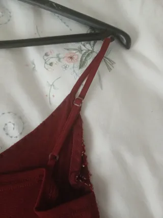 Top fiesta lentejuelas S