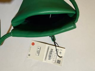 Porta cellulare tracolla Zara verde nuovo