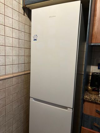 Frigorífico Hisense blanco