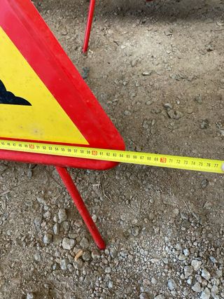 Señales de tráfico para obras