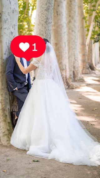 Vestido de Novia Blanco Esta como nueva .