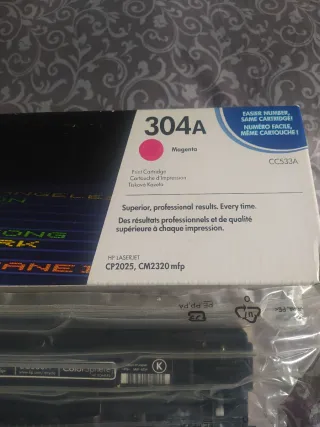 Lote cartuchos originales para hp