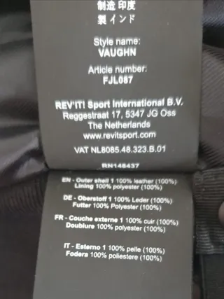 Chaqueta de moto Rev'it